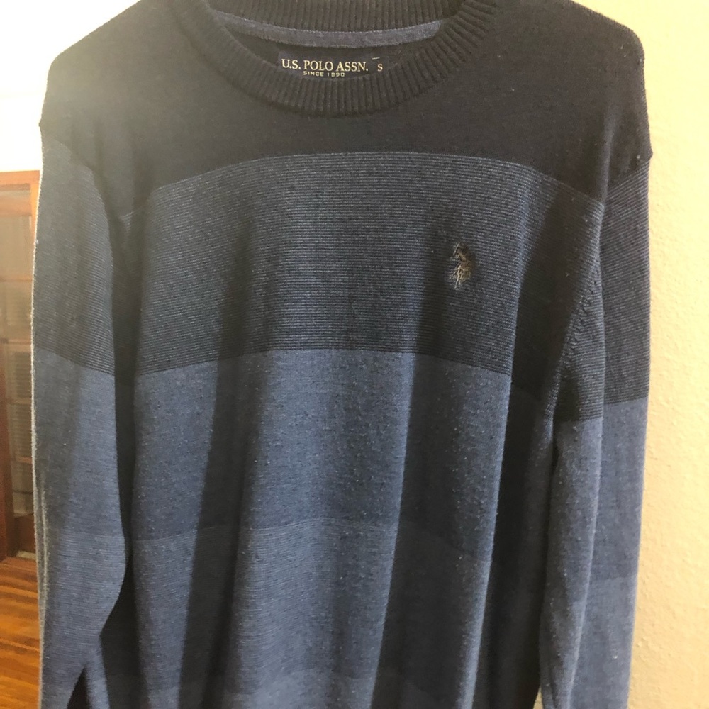 US Polo Assn. Blue Small Sweater